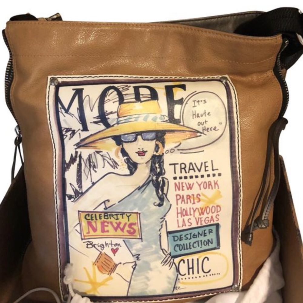 Brighton Fashionista Mode Leather Cross Body Bag
